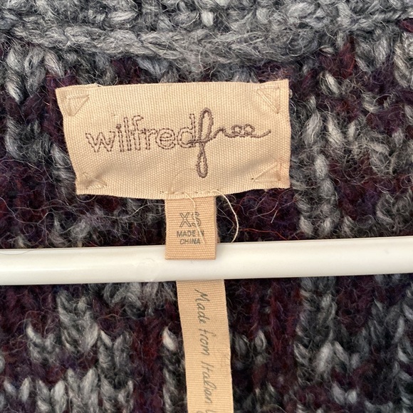 Wilfred Free Erable Alpaca Wool Blend Sweater XS - Picture 4 of 7